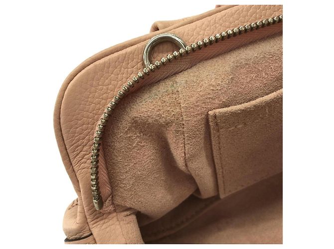 Borsa a tracolla Louis Vuitton Mahina Scala Mini Beige - vista 9
