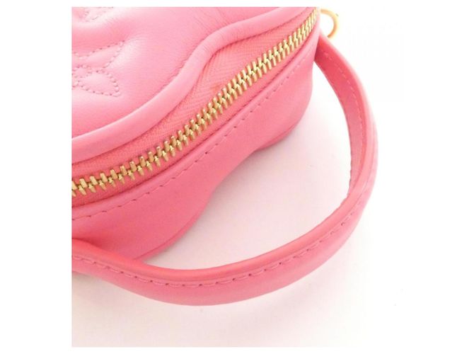 Borsa Pouch Louis Vuitton Bubble Glam Pop My Heart Rosa - vista 4