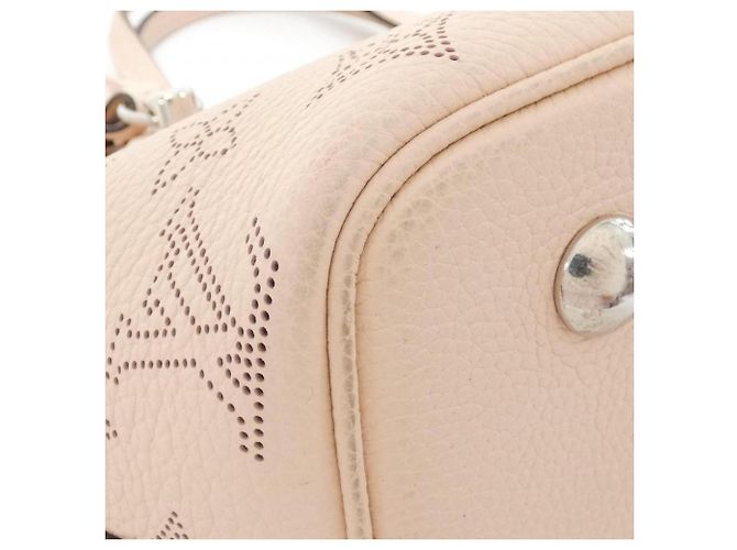 Borsa Louis Vuitton Mahina Blossom PM Marrone Beige - vista 3