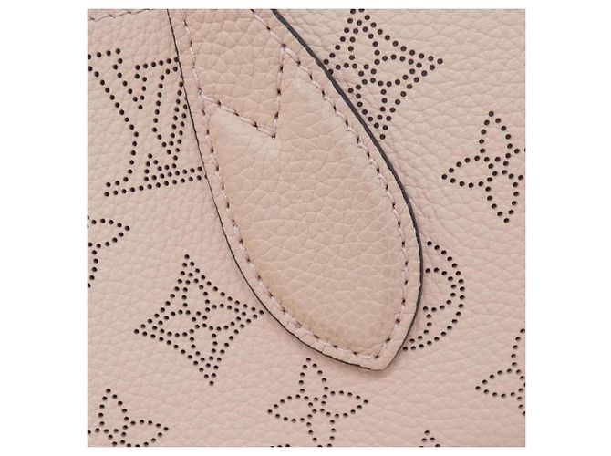 Borsa Louis Vuitton Mahina Blossom PM Marrone Beige - vista 4