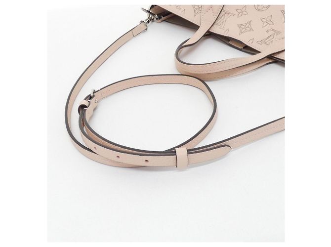 Borsa Louis Vuitton Mahina Blossom PM Marrone Beige - vista 6