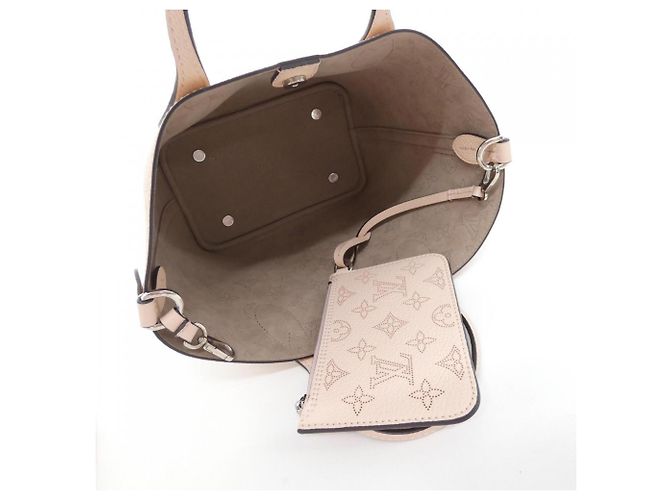 Borsa Louis Vuitton Mahina Blossom PM Marrone Beige - vista 7
