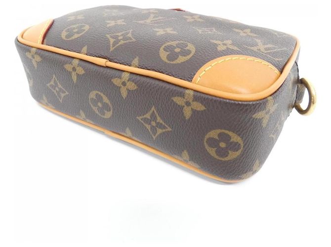 Portafoglio Monogram Archive Trocadero di Louis Vuitton Marrone - vista 3