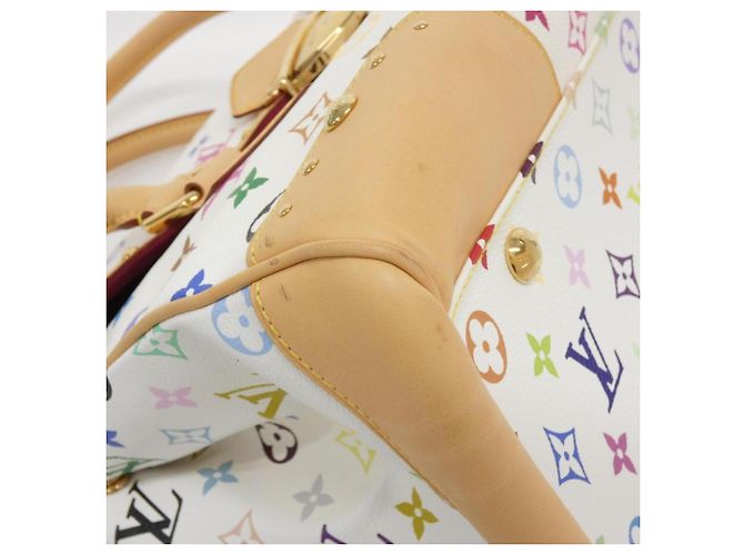 Borsa Louis Vuitton Multicolor Beverly GM Bianco Multicolore - vista 3