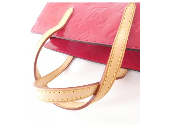 Borsa Louis Vuitton Vernis Catalina BB Rosa - vista 6