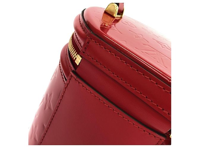 Borsa Louis Vuitton Vernis Cannes PM M53998 Rosso - vista 6
