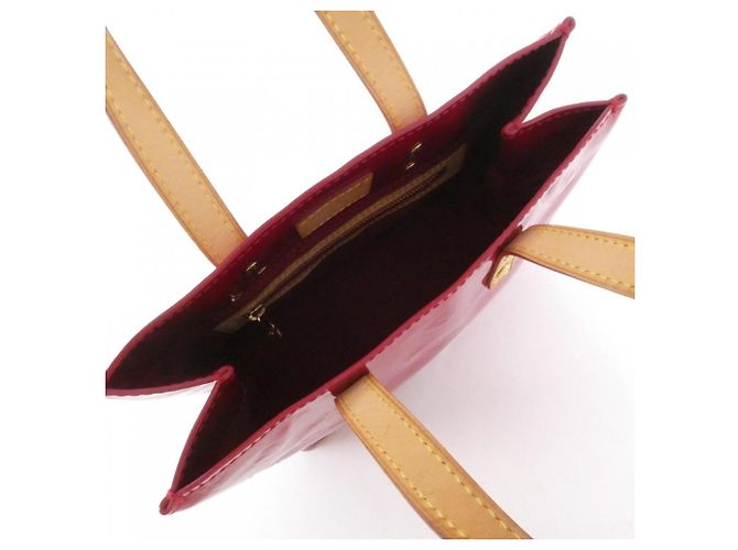 Louis Vuitton Vernis Lead PM M91990 Handtasche Rot - Ansicht 5