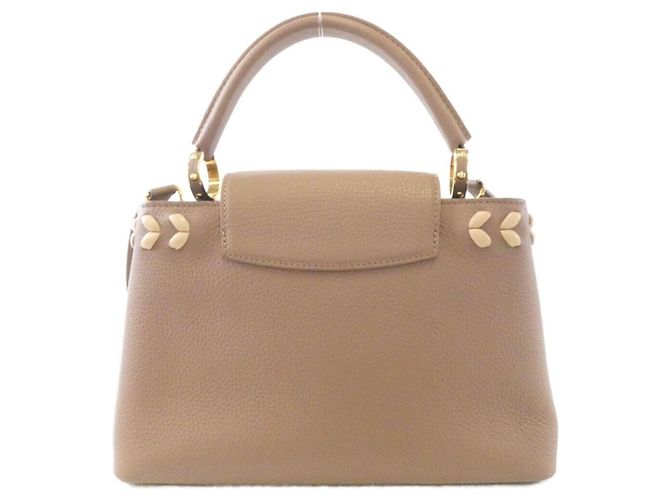 Borsa Louis Vuitton Capucines PM M54882 Beige - vista 2