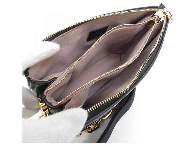 Borsa a Spalla Louis Vuitton Coussin PM M57790 Nero - vista 8