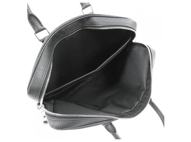 Borsa Louis Vuitton Taiga Porte Documents Voyage Nero - vista 7