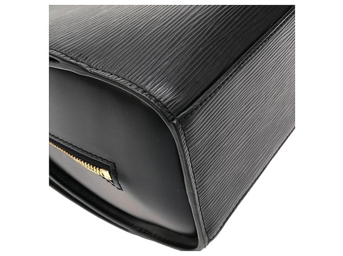 Borsa Louis Vuitton Epi Pont Neuf Nero - vista 3