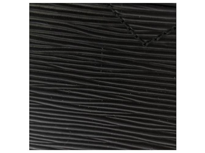 Borsa Louis Vuitton Epi Pont Neuf Nero - vista 4