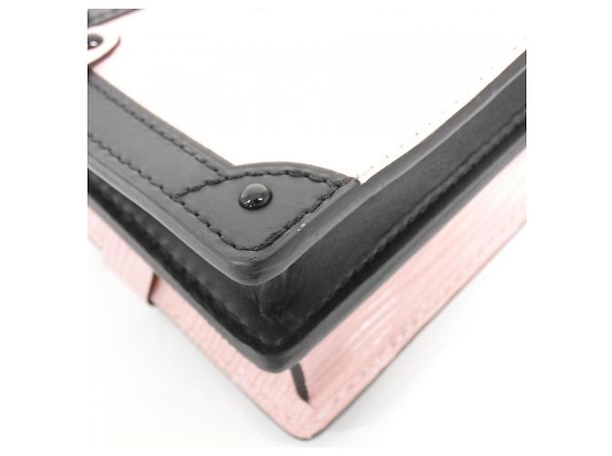Clutch Louis Vuitton Epi Trunk Clutch M53191 Borsa a Spalla Rosa - vista 4