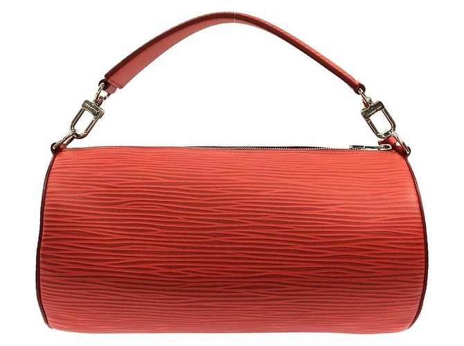 Borsa a tracolla Louis Vuitton Epi Soft Polochon XL Rosso - vista 2