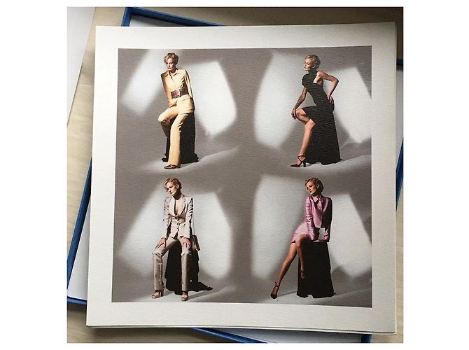 Lanvin Estuche de Láminas Fotográficas 1997 Edición Limitada - vista 2