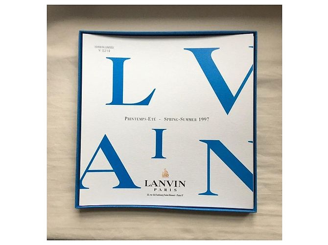 Lanvin Estuche de Láminas Fotográficas 1997 Edición Limitada - vista 3