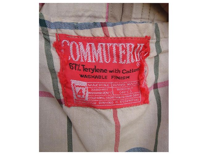 Impermeable Burberrys Vintage Años 60 Castaño - vista 2