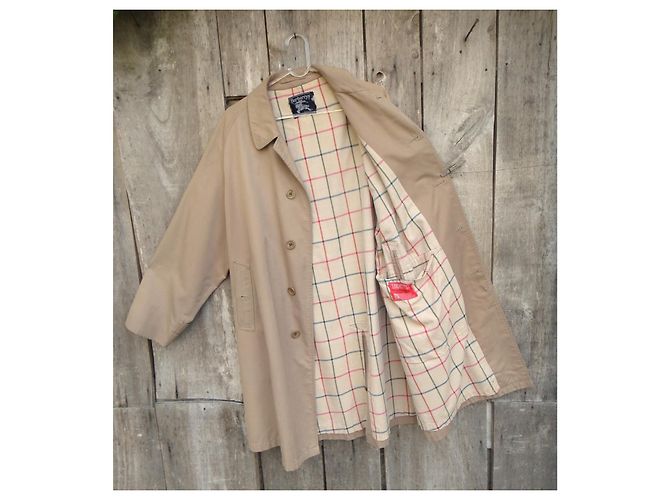 Impermeable Burberrys Vintage Años 60 Castaño - vista 3
