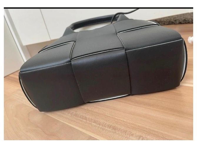 Bottega Veneta Cassette Borsa Pelle Nera Nero - vista 5