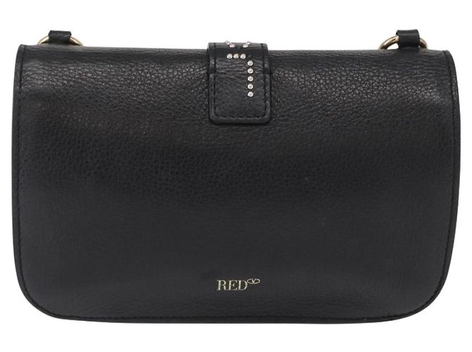Valentino Garavani Chain Flap Leather Small Nero - vista 2