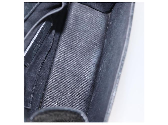 Valentino Garavani Chain Flap Leather Small Nero - vista 5