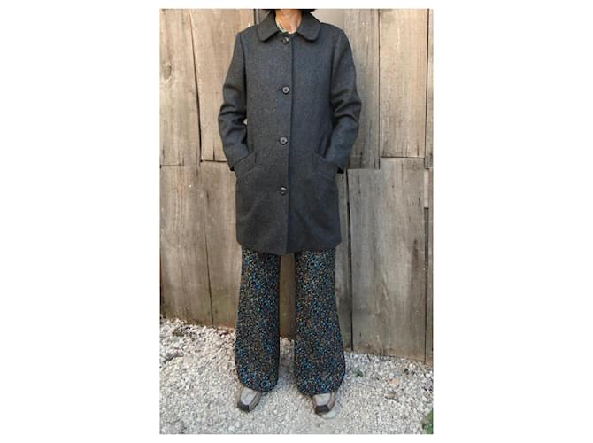 Apc Abrigo A.P.C. de lana gris - vista 2
