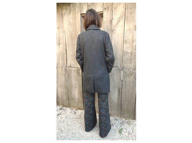 Apc Abrigo A.P.C. de lana gris - vista 3