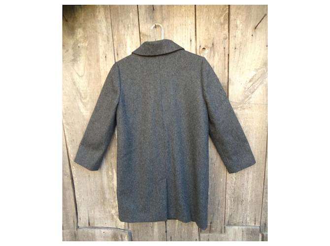 Apc Abrigo A.P.C. de lana gris - vista 9