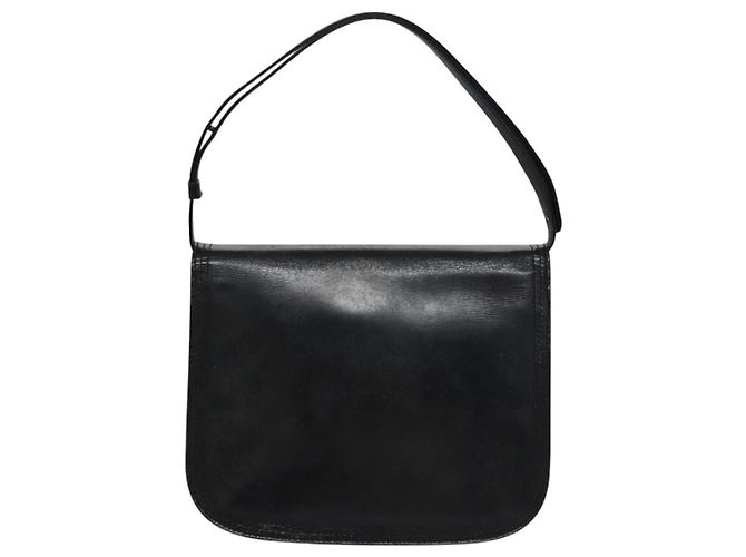 Saint Laurent Couro Vintage Preto - vista 2