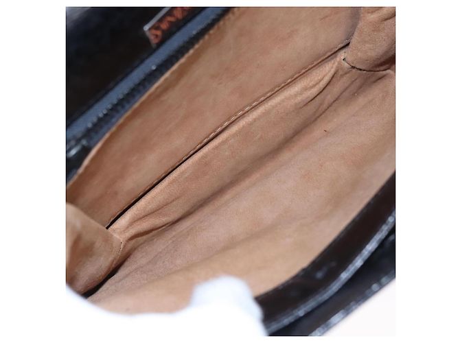 Saint Laurent Couro Vintage Preto - vista 5