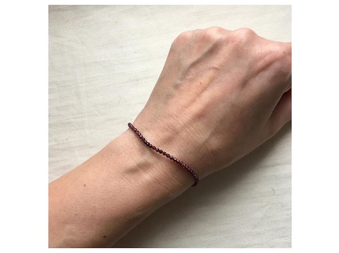 Caroline Najman Bracciale Club Granati Sfaccettati - vista 2