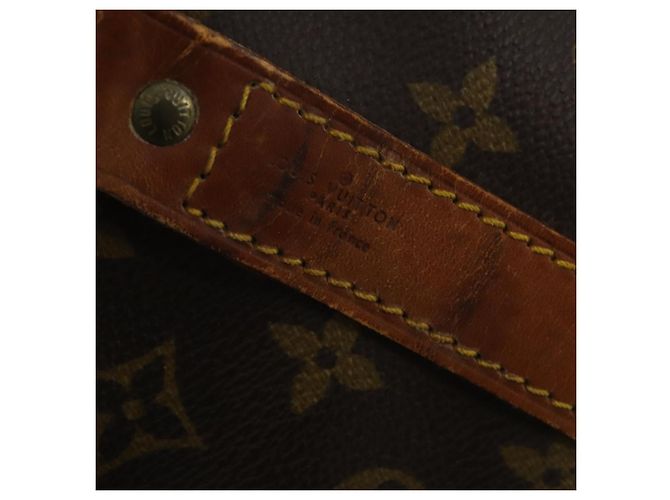 Louis Vuitton Keepall Bandouliere Monogram Canvas 60 Marrone - vista 6