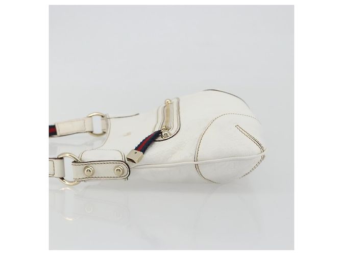 Gucci Sherry Line Lederkette Weiß - Ansicht 5
