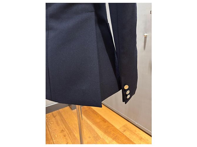 Blazer Louis Vuitton blu navy FR 36 Blu scuro - vista 11
