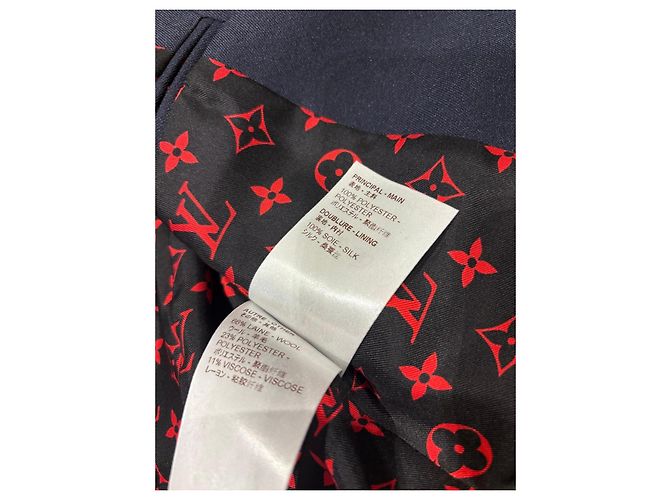 Blazer Louis Vuitton blu navy FR 36 Blu scuro - vista 5