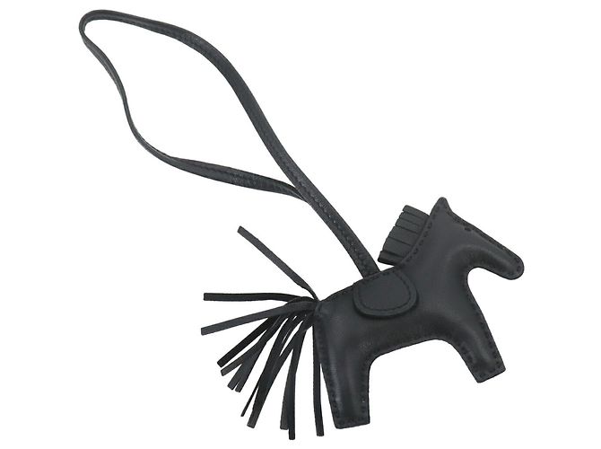 Hermès Hermes Rodeo PM So Black Handtaschenanhänger Schwarz - Ansicht 2