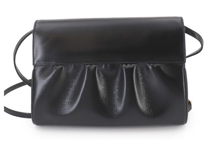 Borsa a Spalla Gucci Double G Nero - vista 2
