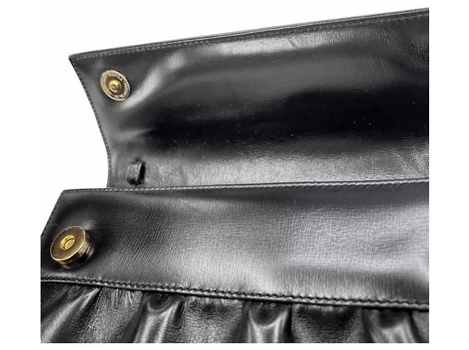 Borsa a Spalla Gucci Double G Nero - vista 8