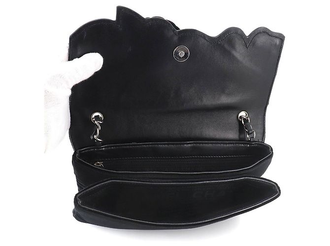 Borsa a Spalla Chanel Icon Chain Nero - vista 6