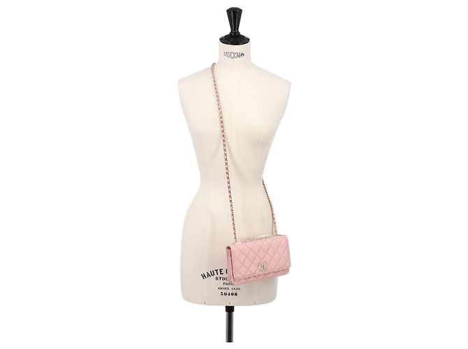 Portafoglio con catena Trendy CC Chanel Rosa - vista 10