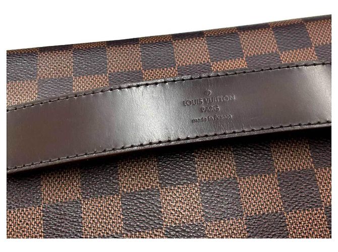 Borsa a tracolla Louis Vuitton Shelton MM Damier Marrone Damier ebene - vista 8