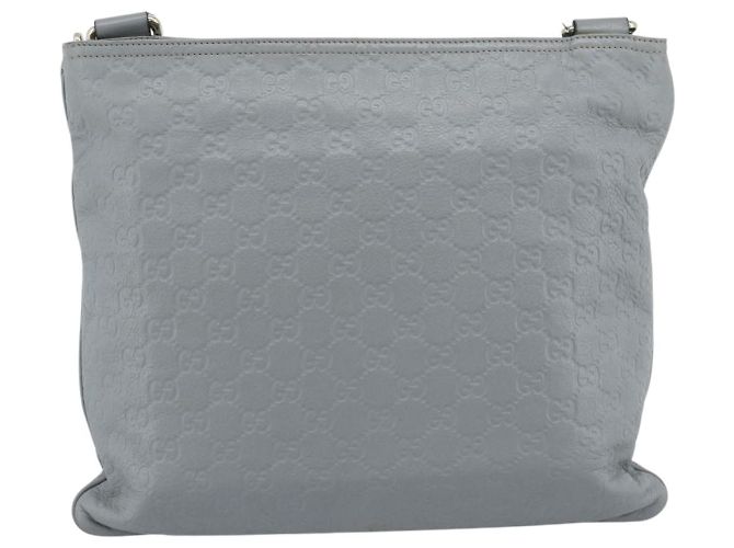 Borsa a tracolla Gucci Zip Top Messenger in pelle Guccissima Marrone - vista 2
