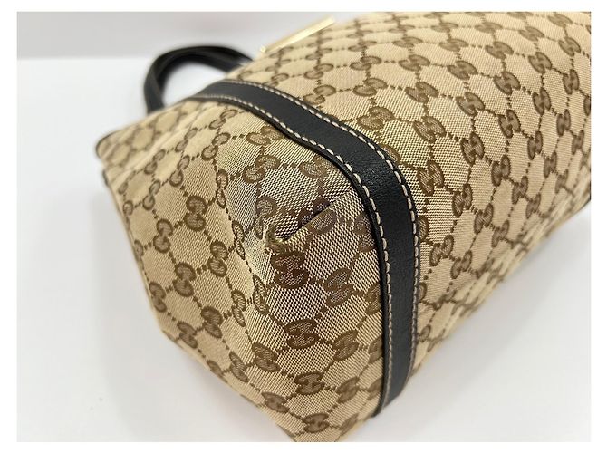 Borsa Tote Gucci GG Canvas marrone - vista 8
