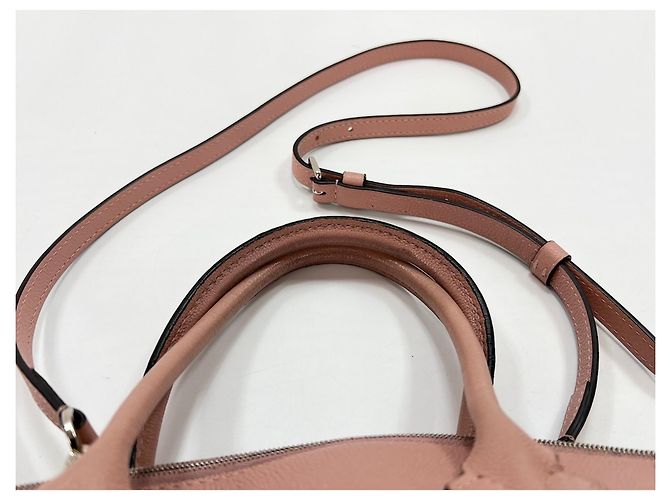 Borsa Louis Vuitton Leather Parnasséa Lockit MM Rosa - vista 10