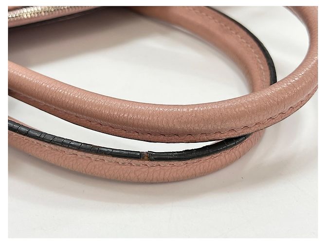 Borsa Louis Vuitton Leather Parnasséa Lockit MM Rosa - vista 11