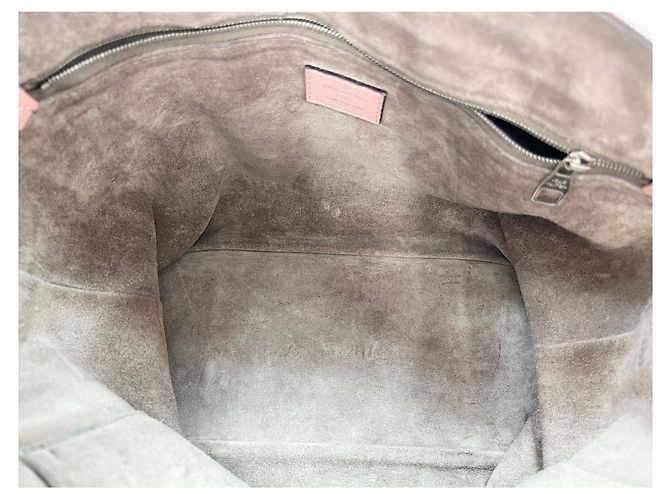 Borsa Louis Vuitton Leather Parnasséa Lockit MM Rosa - vista 12