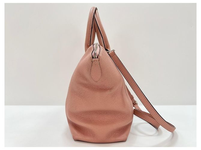 Borsa Louis Vuitton Leather Parnasséa Lockit MM Rosa - vista 4