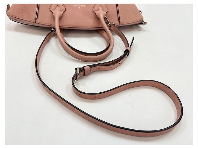 Borsa Louis Vuitton Leather Parnasséa Lockit MM Rosa - vista 9