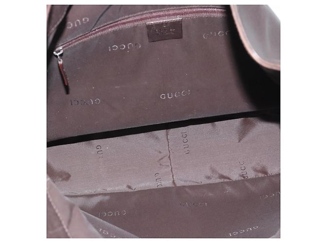 Gucci Vintage Bamboo Hobo in pelle Marrone - vista 6
