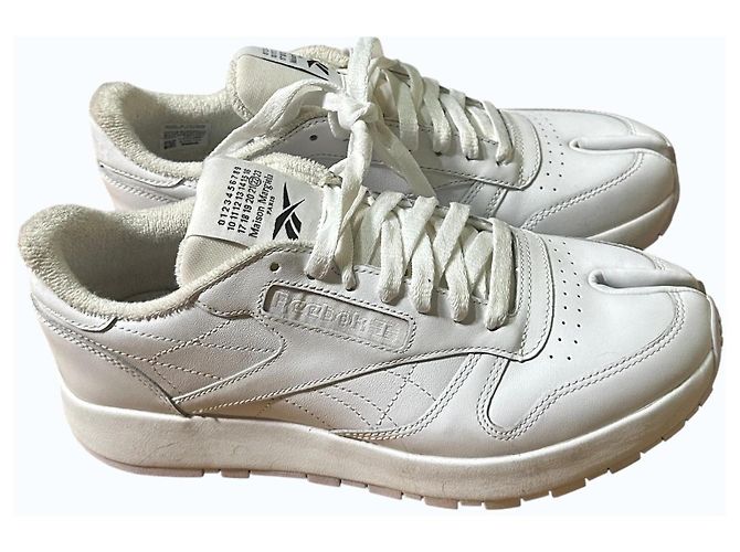 Maison Martin Margiela Maison Margiela x Reebok Sneakers Tabi Bianco - vista 2